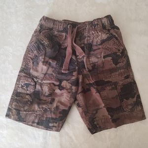 Boys camouflage shorts